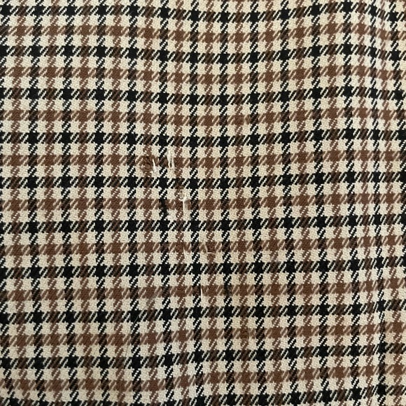 Zara check print midi pencil skirt, size medium - Picture 3 of 6
